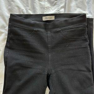 Madewell pull on jeans black size 26